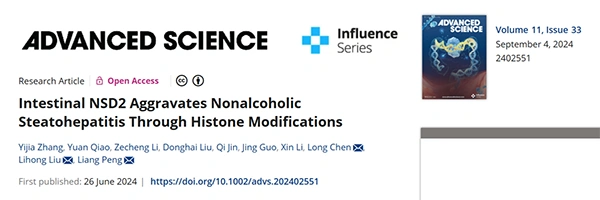 Intestinal NSD2 Aggravates Nonalcoholic Steatohepatitis Through Histone Modifications